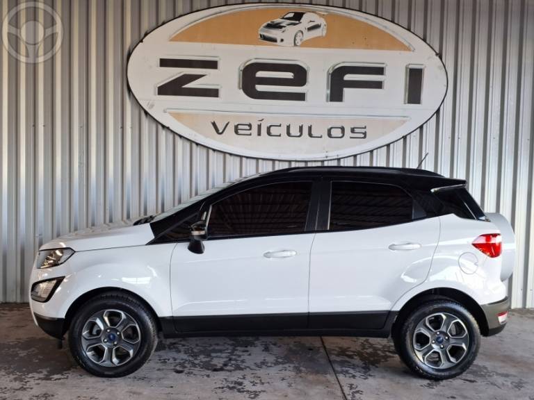 FORD - ECOSPORT 1.5 TIVCT FLEX FREESTYLE AUTOMÁTICO - 2019/2020 - BRANCA - R$ 78.500,00