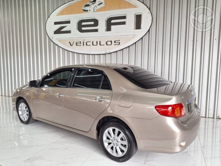 TOYOTA - COROLLA 1.8 SE-G 16V FLEX 4P AUTOMÁTICO - 2008/2009 - BEGE - R$ 58.900,00