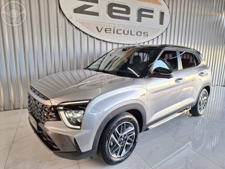 HYUNDAI - CRETA 1.0 TGDI N LINE FLEX 4P AUTOMÁTICO - 2022/2023 - CINZA - R$ 137.900,00