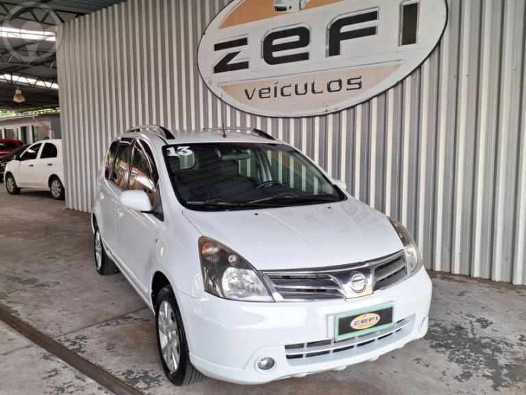 NISSAN - LIVINA 1.8 SL 16V FLEX 4P AUTOMÁTICO - 2012/2013 - BRANCA - R$ 39.900,00