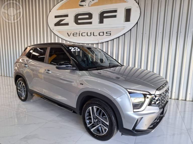 HYUNDAI - CRETA 1.0 TGDI N LINE FLEX 4P AUTOMÁTICO - 2022/2023 - CINZA - R$ 137.900,00