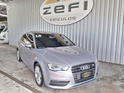 AUDI - A3 1.8 TFSI SPORTBACK 16V 4P AUTOMÁTICO - 2014/2015 - PRATA - R$ 92.900,00