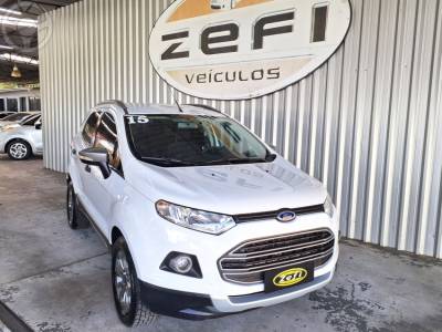 FORD - ECOSPORT 1.6 FREESTYLE 16V FLEX 4P MANUAL - 2015/2015 - BRANCA - R$ 56.900,00