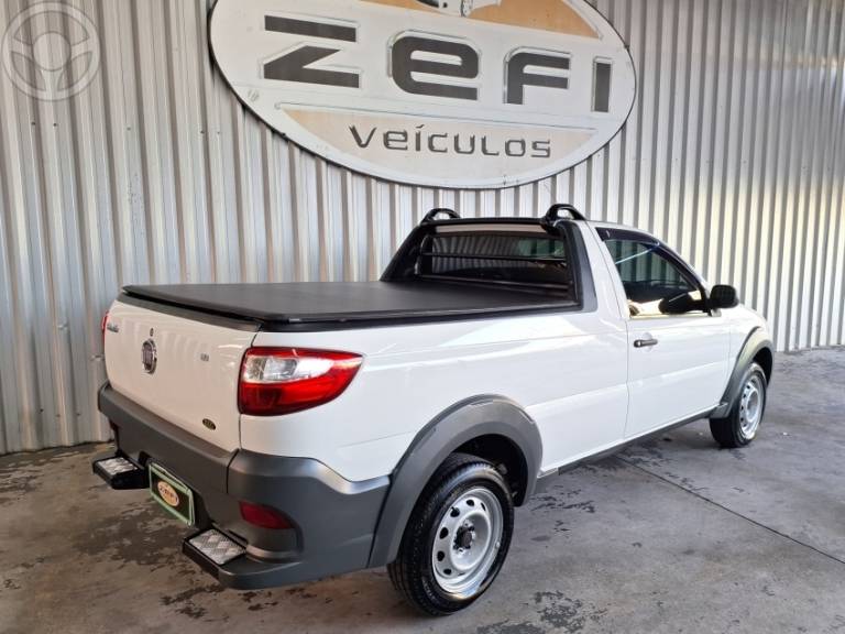 FIAT - STRADA 1.4 MPI WORKING CS 8V FLEX 2P MANUAL - 2014/2015 - BRANCA - R$ 49.900,00