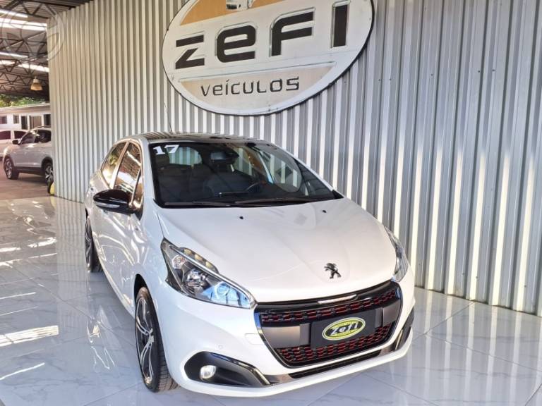 PEUGEOT - 208 1.6 THP GT 16V FLEX 4P MANUAL - 2016/2017 - BRANCA - R$ 69.900,00