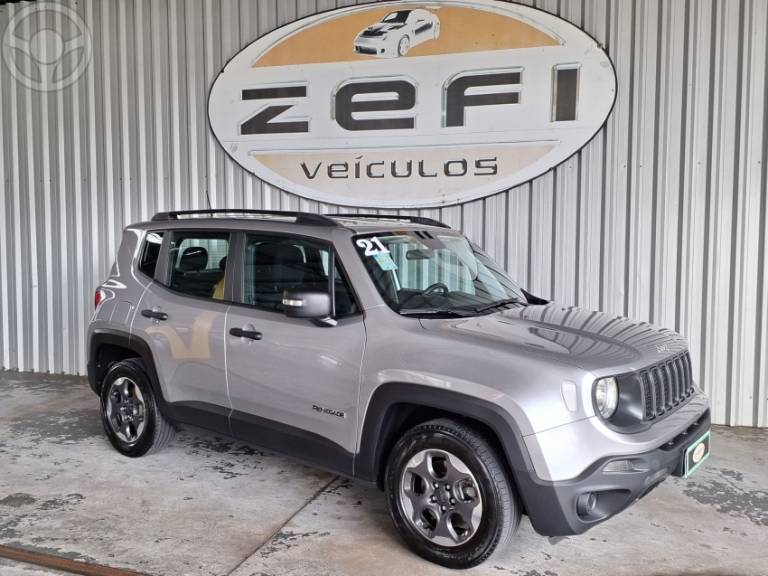 JEEP - RENEGADE 1.8 16V FLEX 4P AUTOMÁTICO - 2020/2021 - PRATA - R$ 82.900,00