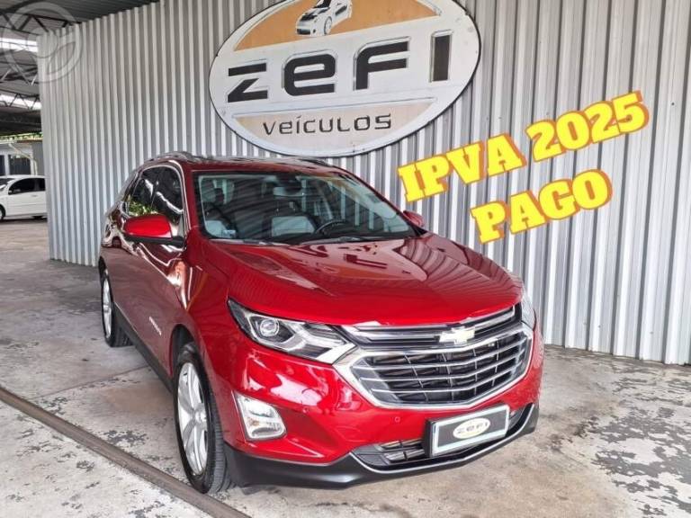 CHEVROLET - EQUINOX 2.0 16V TURBO PREMIER AWD AUTOMÁTICO - 2017/2018 - VERMELHA - R$ 123.500,00