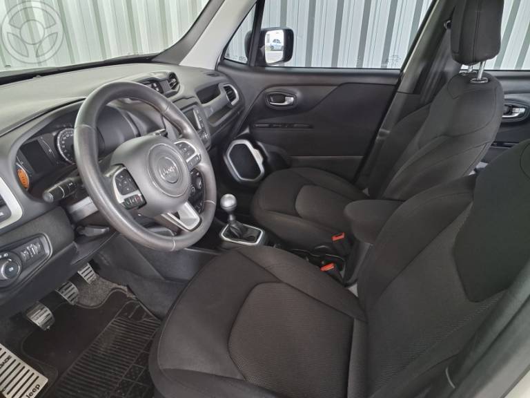 JEEP - RENEGADE 1.8 16V FLEX SPORT 4P MANUAL - 2018/2019 - BRANCA - R$ 74.900,00