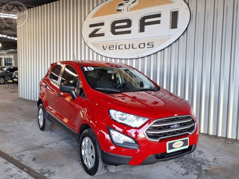 FORD - ECOSPORT 1.5 SE DIRECT FLEX 4P AUTOMÁTICA - 2018/2019 - VERMELHA - R$ 72.500,00