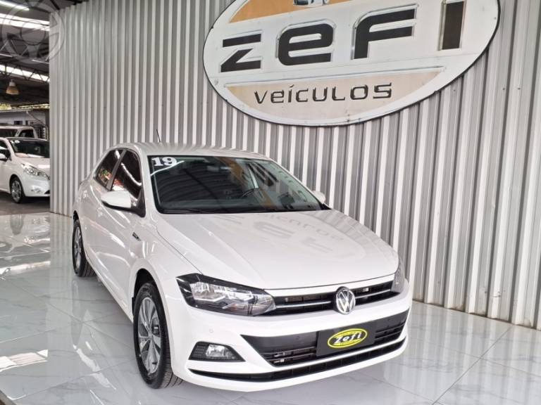 VOLKSWAGEN - POLO 1.0 200 TSI COMFORTLINE AUTOMÁTICO - 2018/2019 - BRANCA - R$ 74.500,00
