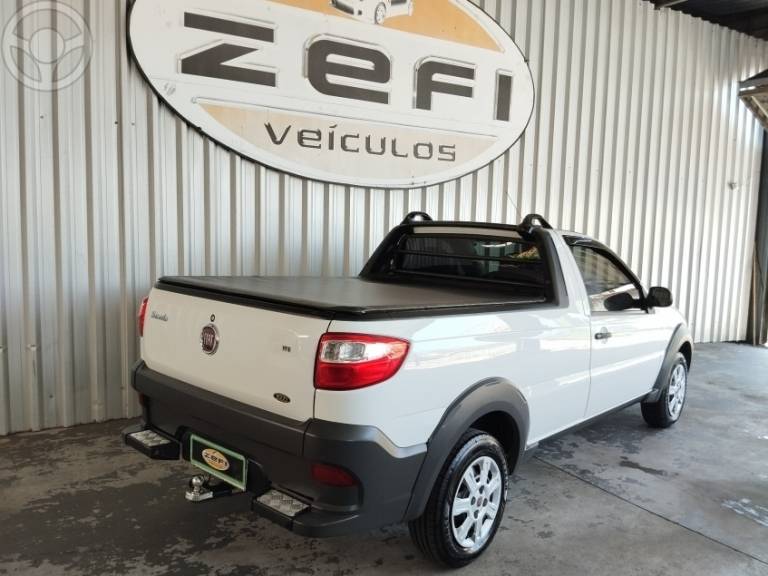 FIAT - STRADA 1.4 MPI WORKING CS 8V FLEX 2P MANUAL - 2014/2014 - BRANCA - R$ 45.900,00