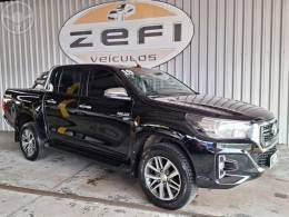 TOYOTA - HILUX 2.7 SRV 4X4 CD 16V FLEX 4P AUTOMÁTICO - 2019/2019 - PRETA - R$ 169.999,00