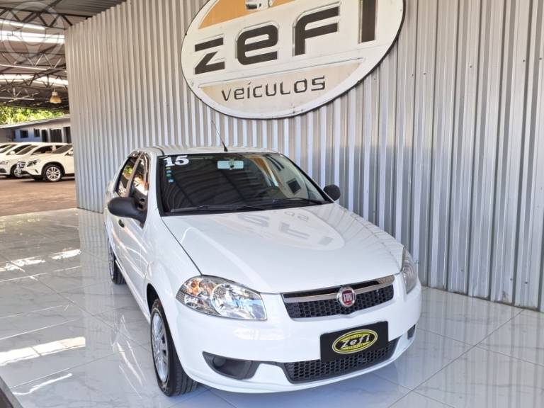 FIAT - SIENA 1.0 MPI EL 8V FLEX 4P MANUAL - 2014/2015 - BRANCA - R$ 31.500,00