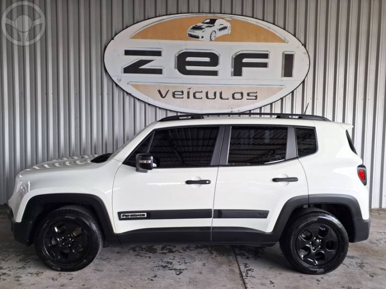 JEEP - RENEGADE 1.8 16V FLEX SPORT 4P MANUAL - 2018/2019 - BRANCA - R$ 74.900,00