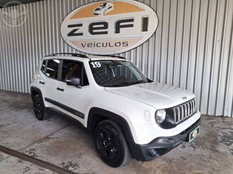 JEEP - RENEGADE 1.8 16V FLEX SPORT 4P MANUAL - 2018/2019 - BRANCA - R$ 74.900,00