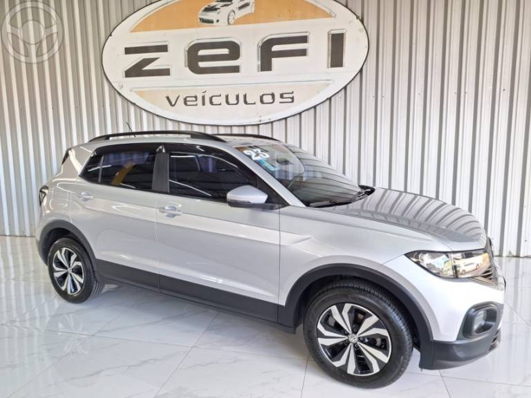 VOLKSWAGEN - T-CROSS 1.0 TSI 200 SENSE AUTOMÁTICO - 2022/2023 - PRATA - R$ 97.900,00