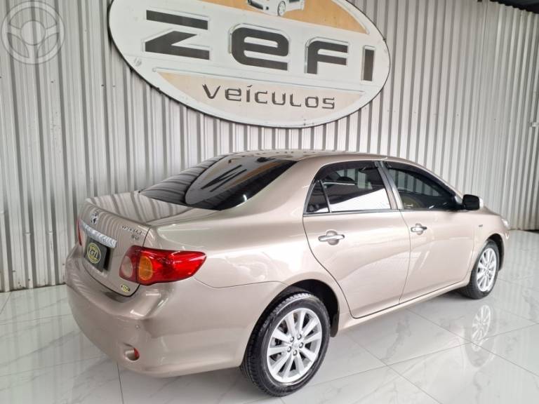 TOYOTA - COROLLA 1.8 SE-G 16V FLEX 4P AUTOMÁTICO - 2008/2009 - BEGE - R$ 58.900,00