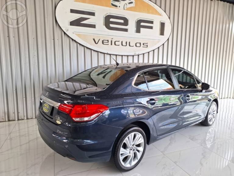 CITROËN - C4 LOUNGE 2.0 MPFI TENDANCE 16V FLEX 4P AUTOMÁTICO - 2013/2014 - AZUL - R$ 45.900,00
