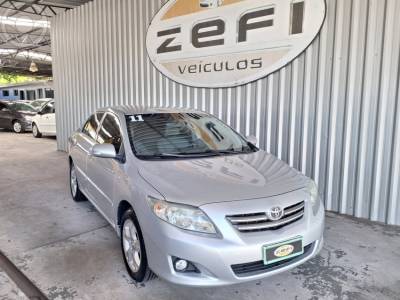 TOYOTA - COROLLA 2.0 XEI 16V FLEX 4P AUTOMÁTICO - 2010/2011 - PRATA - R$ 59.900,00