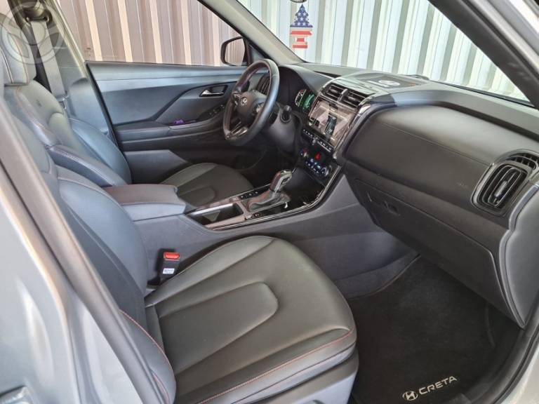 HYUNDAI - CRETA 1.0 TGDI N LINE FLEX 4P AUTOMÁTICO - 2022/2023 - CINZA - R$ 137.900,00