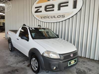 FIAT - STRADA 1.4 MPI WORKING CS 8V FLEX 2P MANUAL - 2014/2014 - BRANCA - R$ 45.900,00