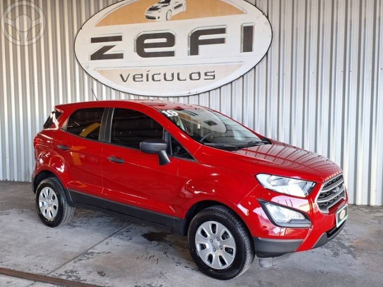 FORD - ECOSPORT 1.5 SE DIRECT FLEX 4P AUTOMÁTICA - 2018/2019 - VERMELHA - R$ 72.500,00