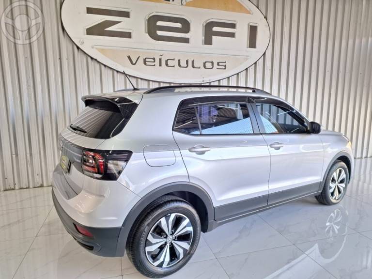 VOLKSWAGEN - T-CROSS 1.0 TSI 200 SENSE AUTOMÁTICO - 2022/2023 - PRATA - R$ 97.900,00