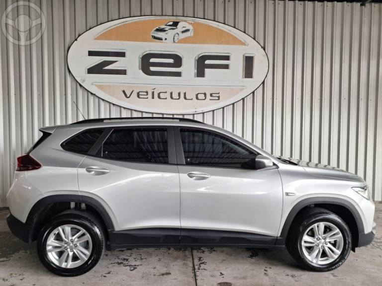 CHEVROLET - TRACKER 1.0 12V LT TURBO FLEX 4P AUTOMÁTICO - 2022/2023 - PRATA - R$ 106.900,00