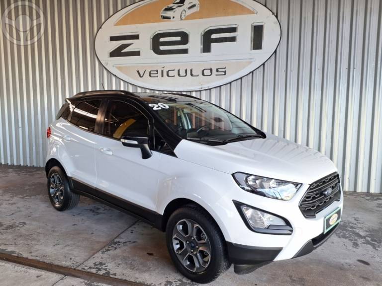 FORD - ECOSPORT 1.5 TIVCT FLEX FREESTYLE AUTOMÁTICO - 2019/2020 - BRANCA - R$ 81.500,00