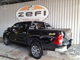 TOYOTA - HILUX 2.7 SRV 4X4 CD 16V FLEX 4P AUTOMÁTICO - 2019/2019 - PRETA - R$ 169.999,00