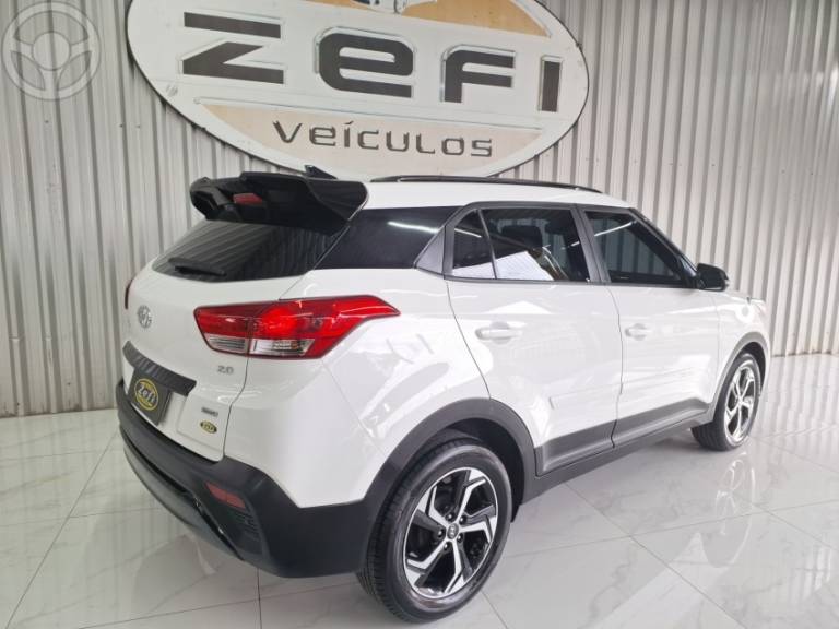 HYUNDAI - CRETA 2.0 16V FLEX SPORT AUTOMÁTICO - 2018/2019 - BRANCA - R$ 93.900,00