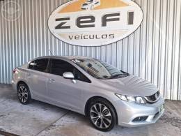 HONDA - CIVIC 2.0 LXR 16V FLEX 4P AUTOMÁTICO - 2015/2015 - PRATA - R$ 76.500,00