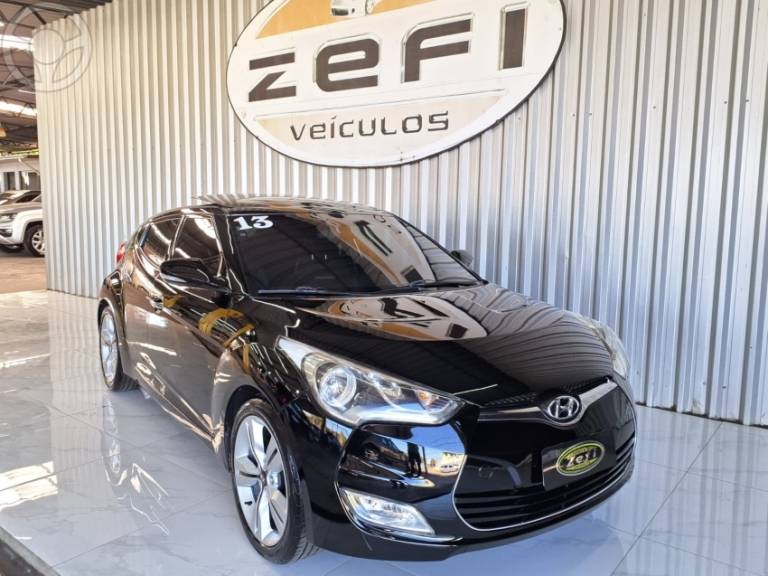 HYUNDAI - VELOSTER 1.6 16V 3P AUTOMÁTICO - 2012/2013 - PRETA - R$ 62.900,00