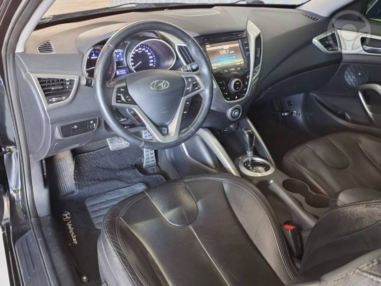 HYUNDAI - VELOSTER 1.6 16V 3P AUTOMÁTICO - 2012/2013 - PRETA - R$ 62.900,00