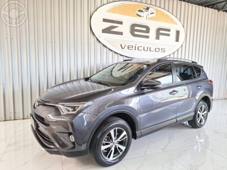 TOYOTA - RAV4 2.0 TOP 4X2 16V 4P AUTOMÁTICO - 2017/2017 - CINZA - R$ 114.900,00