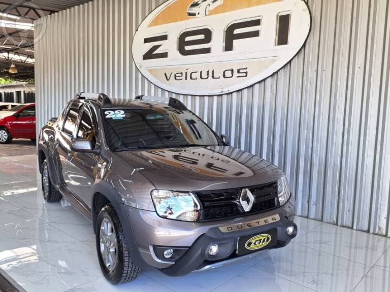 RENAULT - DUSTER OROCH 1.6 16V FLEX DYNAMIQUE 4P MANUAL - 2021/2022 - CINZA - R$ 85.900,00