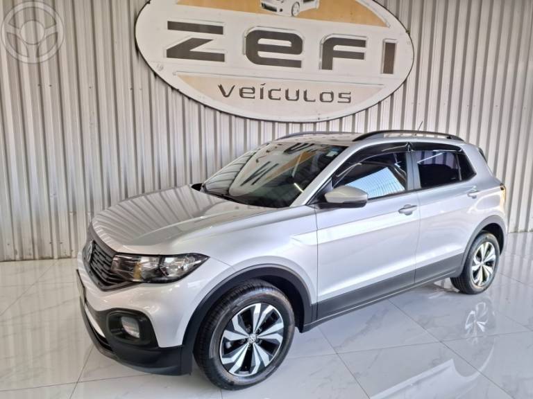 VOLKSWAGEN - T-CROSS 1.0 TSI 200 SENSE AUTOMÁTICO - 2022/2023 - PRATA - R$ 97.900,00