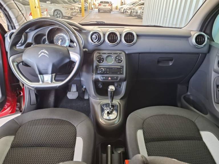 CITROËN - C3 1.6 EXCLUSIVE 16V FLEX 4P AUTOMÁTICO - 2015/2016 - VERMELHA - R$ 49.900,00