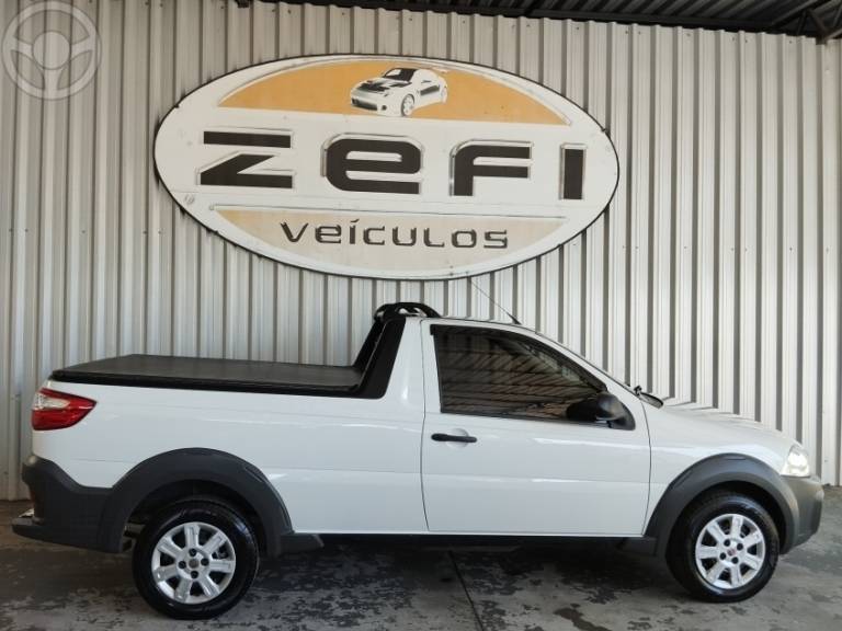 FIAT - STRADA 1.4 MPI WORKING CS 8V FLEX 2P MANUAL - 2014/2014 - BRANCA - R$ 45.900,00